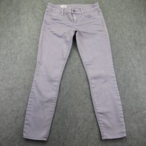 Gap 1969 Women's‎ Skinny Jeans Lavender Purple 27/4R Stretch Denim